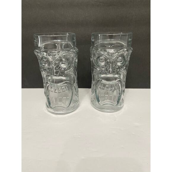 Anchor Hocking-2 Tiki head Pint glasses
Iced tea Drink Tumbler glasses - Picture 4 of 9